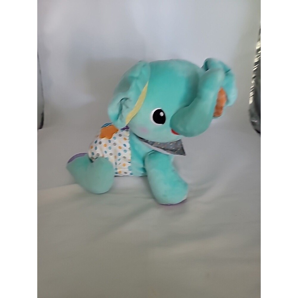 VTech Baby Explore and Crawl Elephant, Teal Works